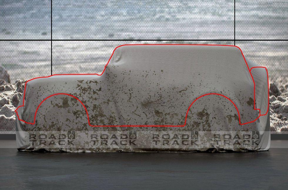 Ford Bronco 2020 Ford Bronco renders based on official teaser 2020-ford-bronco-2