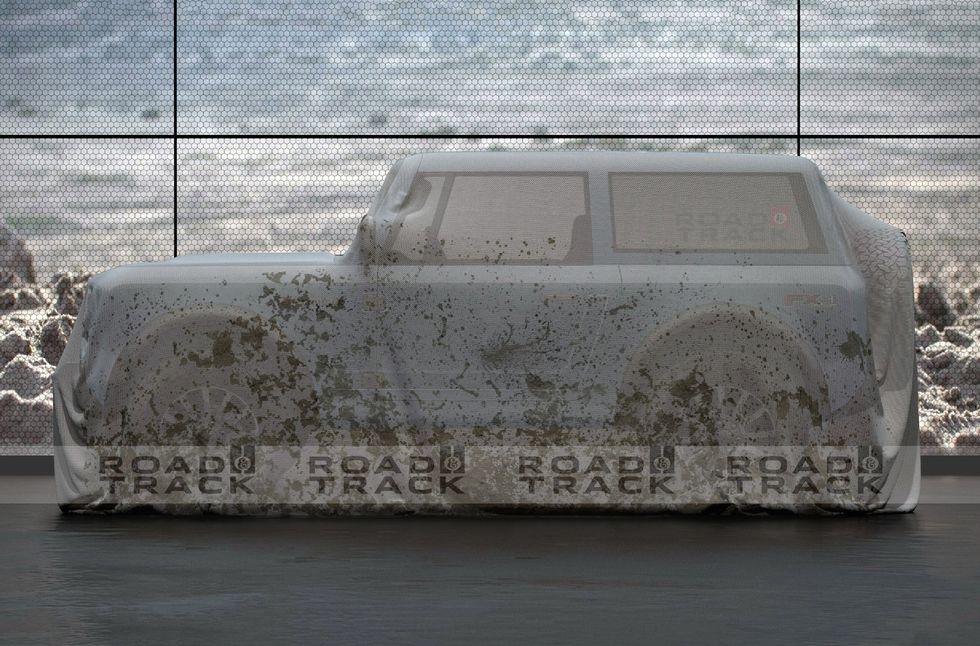 Ford Bronco 2020 Ford Bronco renders based on official teaser 2020-ford-bronco-6