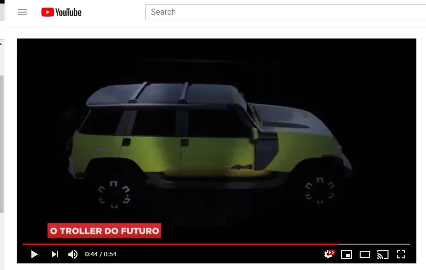 Ford Bronco Troller Do Futuro? Troller Do Futoro A