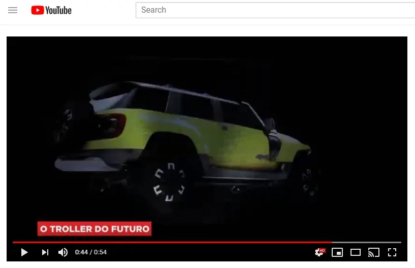 Ford Bronco Troller Do Futuro? Troller Do Futoro C