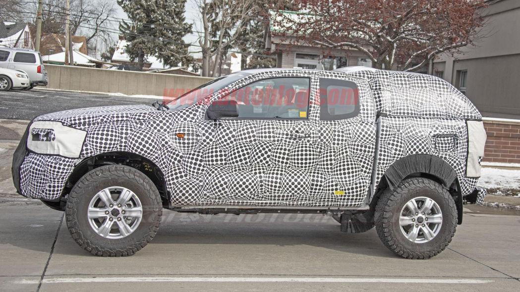 Ford Bronco Spied: possible Bronco mule seen testing in Detroit this-could-be-the-ford-bronco-1