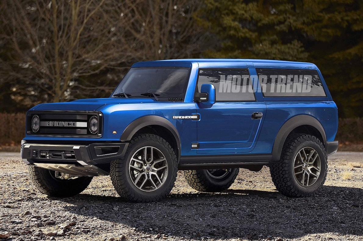 Ford Bronco 2020 Ford Bronco Concept Rendering 2020-Ford-Bronco-illustration-Avarvarii-1