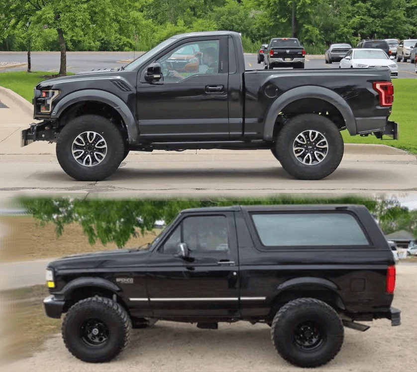Ford Bronco New full size Bronco spy pics / info??? compare-raptor-fsb-png