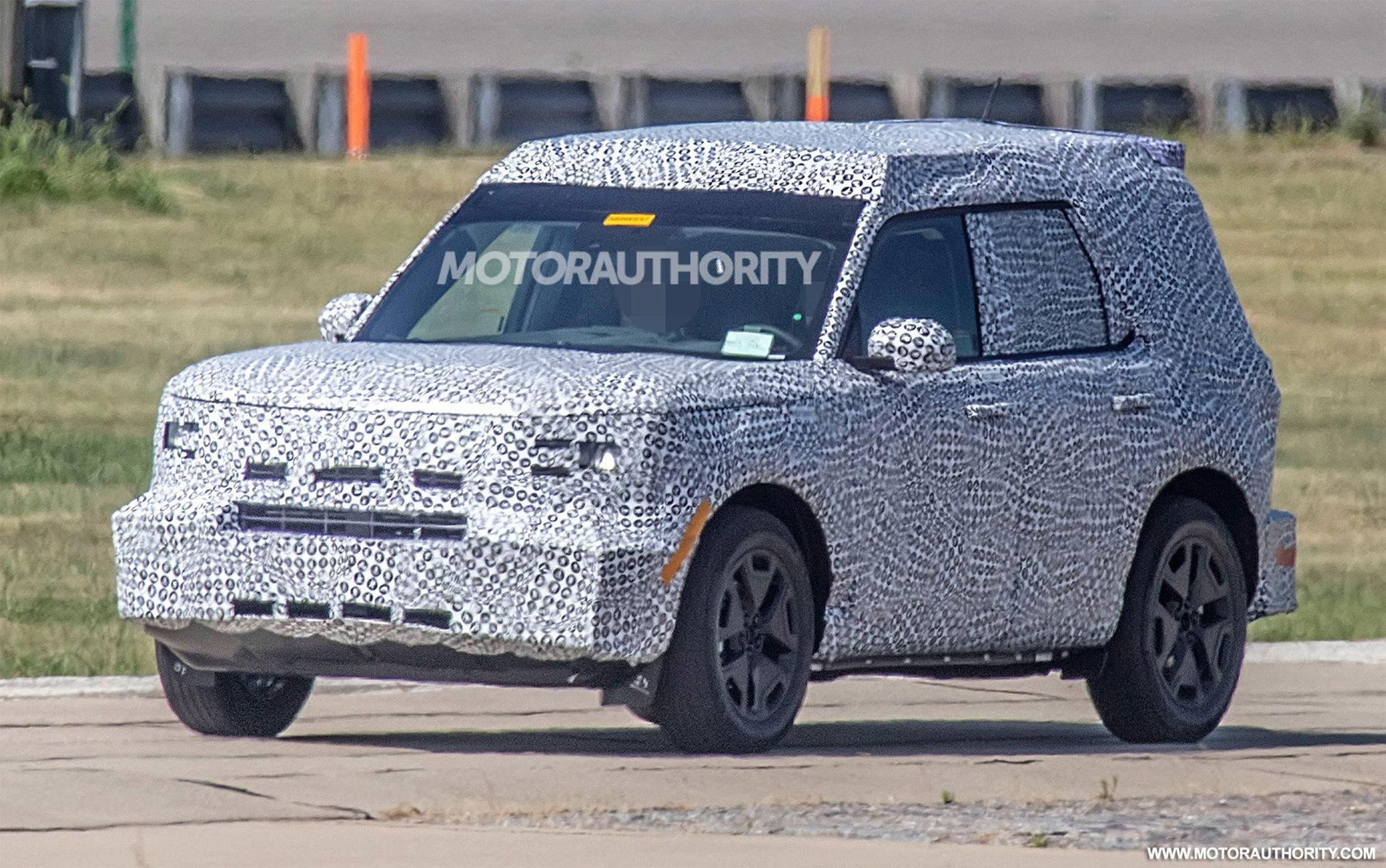 Ford Bronco Small Utility - BabyB 2019-AUG-16 2021-ford-baby-bronco-spy-shots--photo-credit-s-baldauf-sb-medien_100712109_h