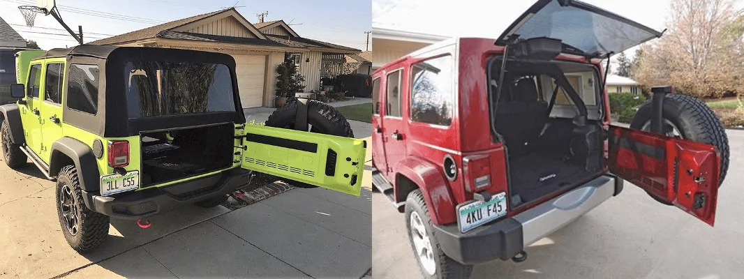 Ford Bronco 3rd/5th Door 3-5 door Swinging Tailgat