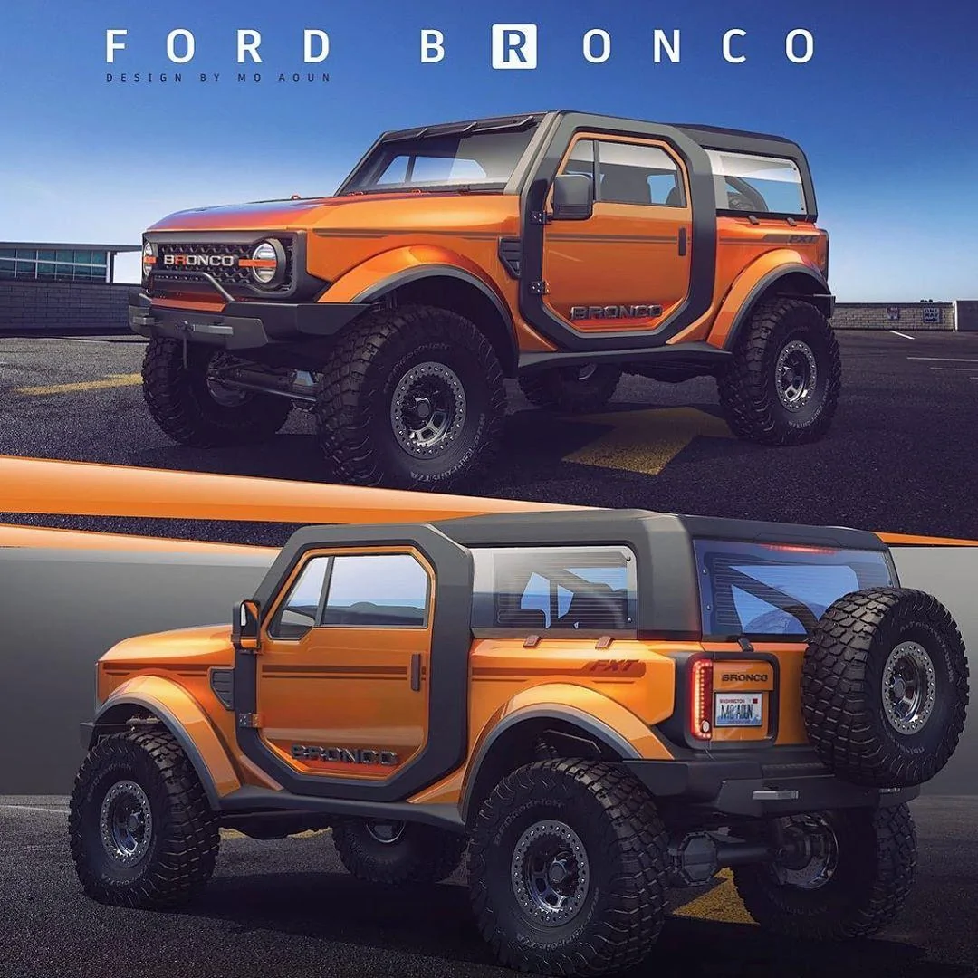 Ford Bronco 2020 Ford Bronco Concept Rendering 2020-ford-bronco-rendered_1