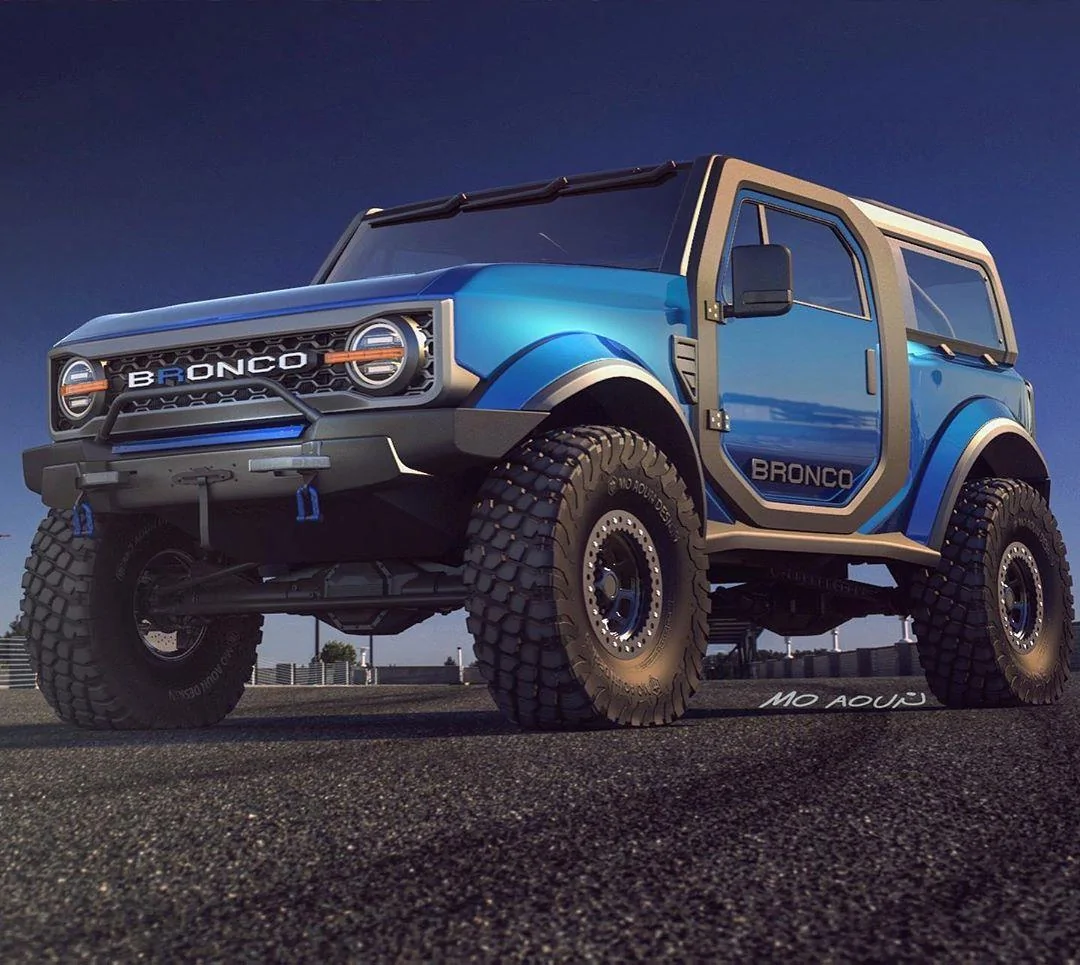 Ford Bronco 2020 Ford Bronco Concept Rendering 2020-ford-bronco-rendered_4