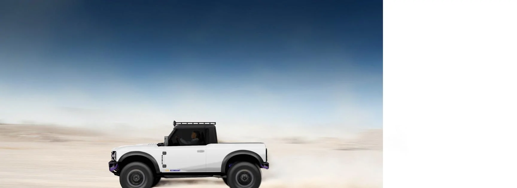 Ford Bronco 2020 Ford Bronco Concept Rendering broncoconcepthalfcabindesert