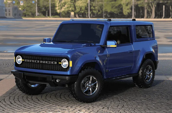 Ford Bronco Car and Driver 4 door renders 1578843328741