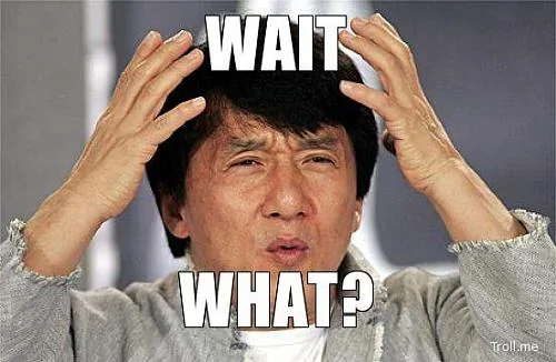Ford Bronco The problem with the ride quality argument. jackie-chan-wait-what-mem