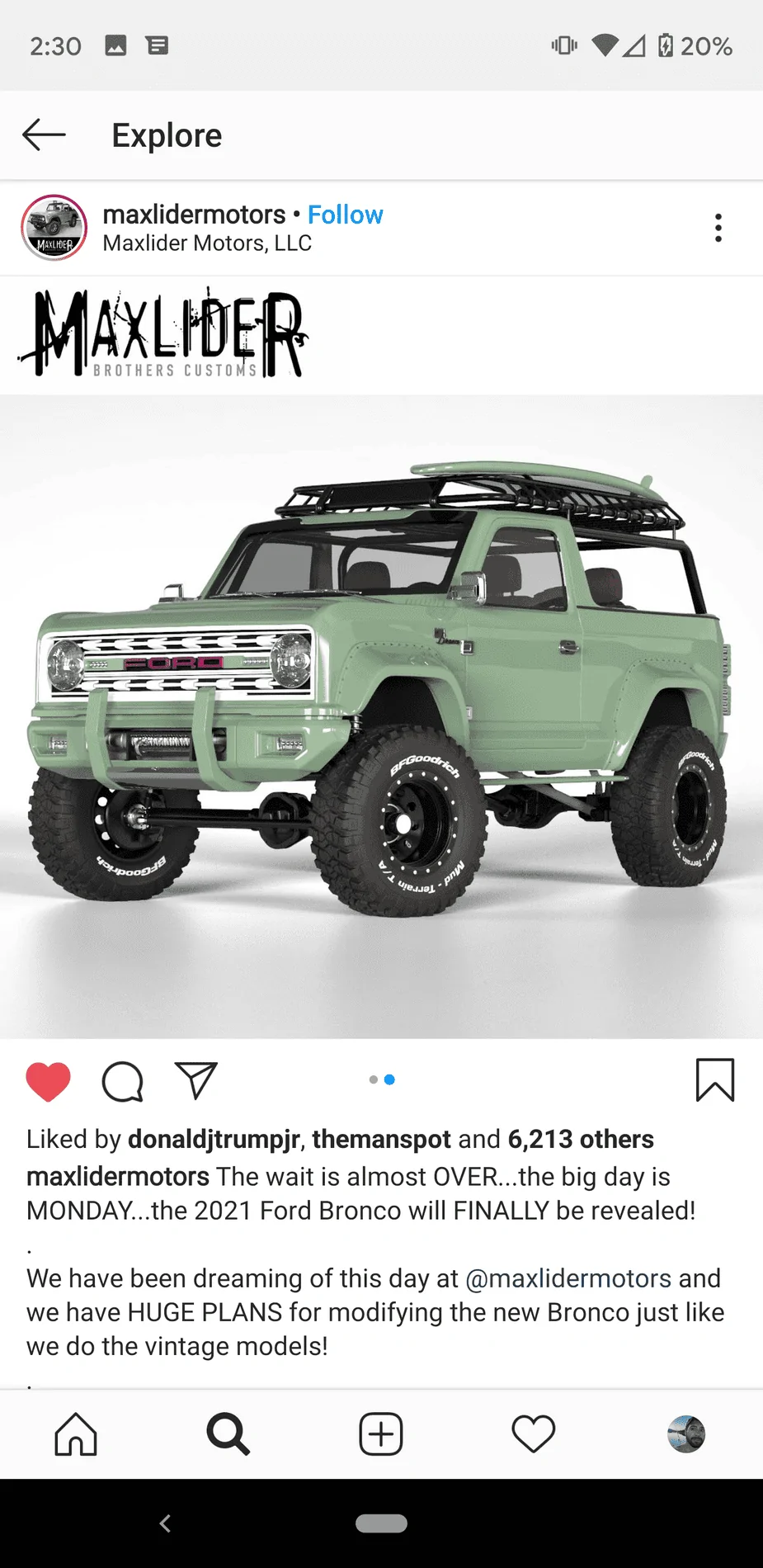Ford Bronco Tomorrow! [Update: Today!] Screenshot_20200712-143019