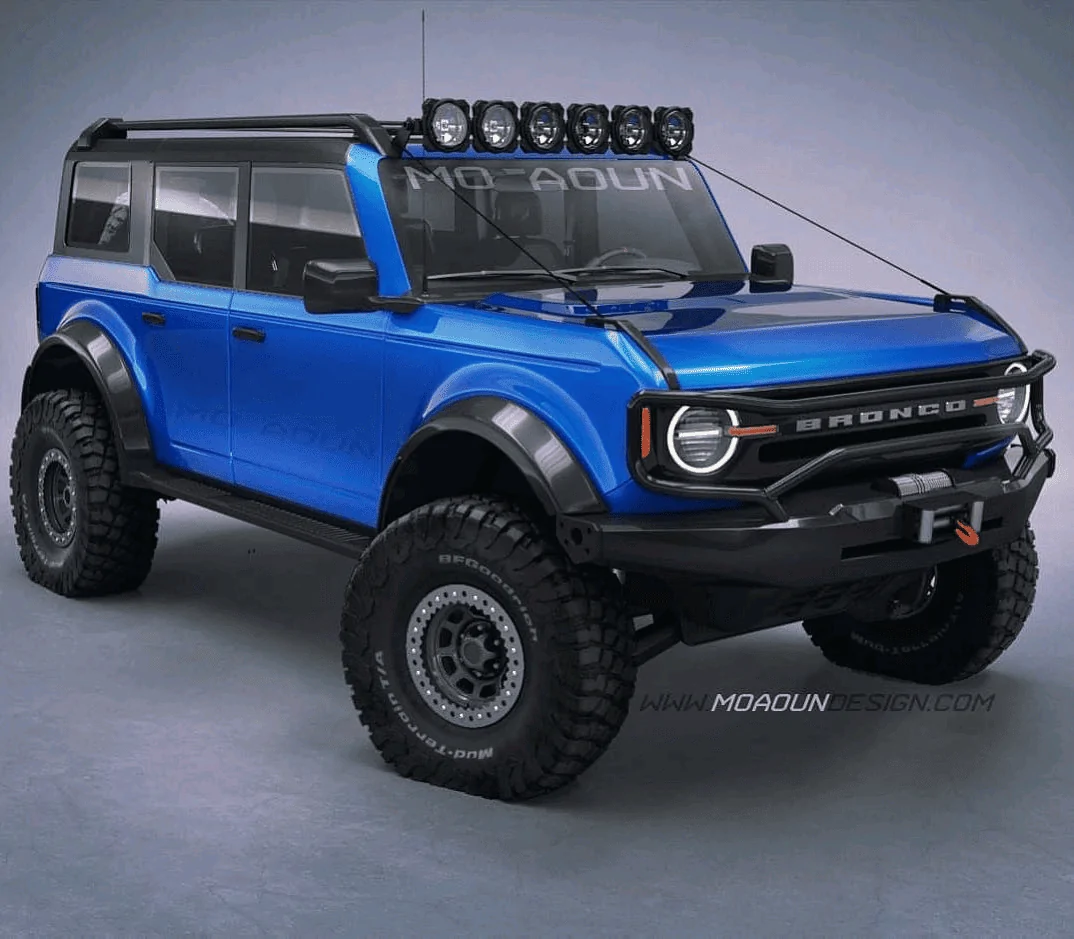Ford Bronco Hood Loops (Accessory Points) 1594650529792