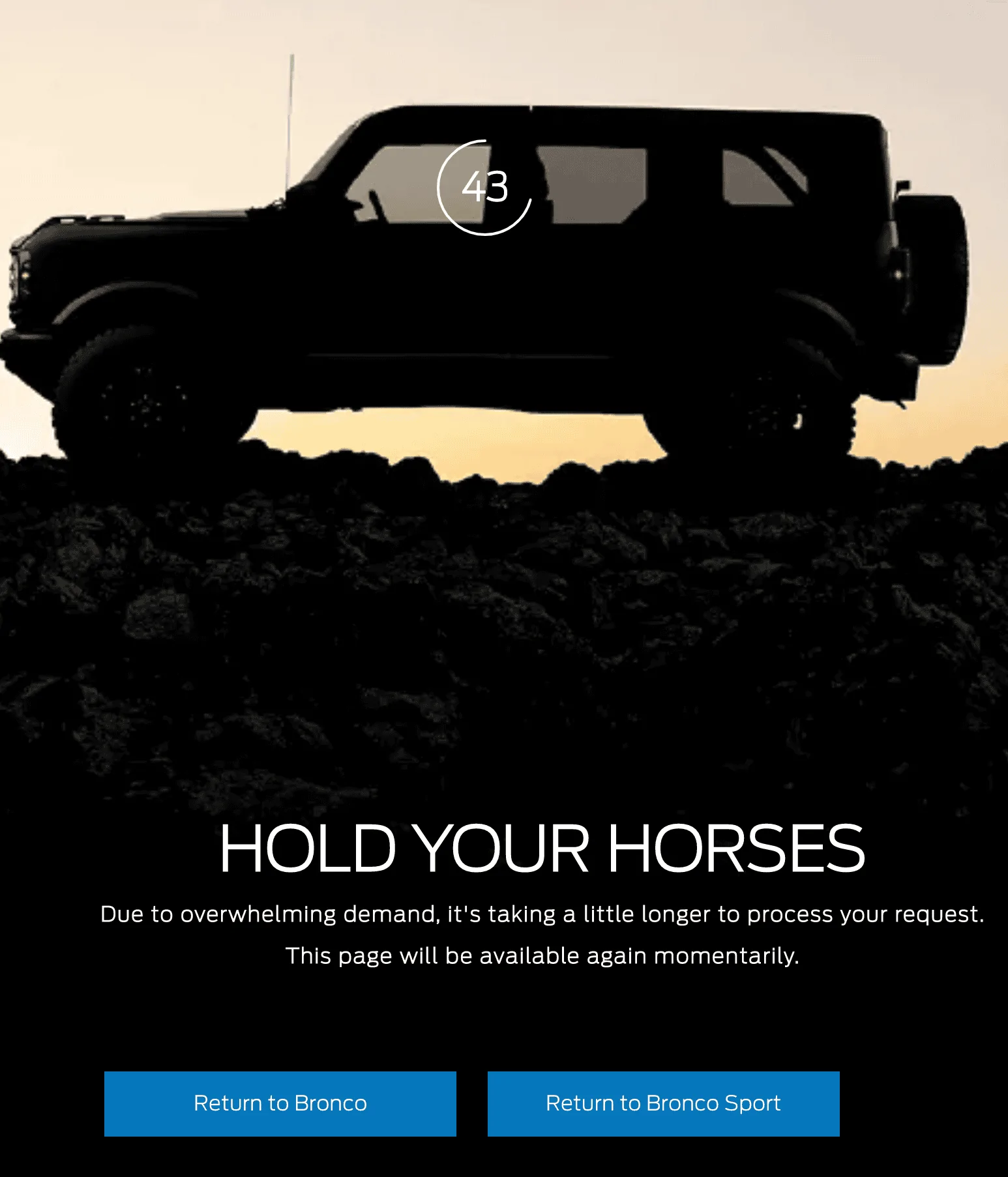 Ford Bronco Epic fail on the reservations Screen Shot 2020-07-13 at 5.42.53 PM