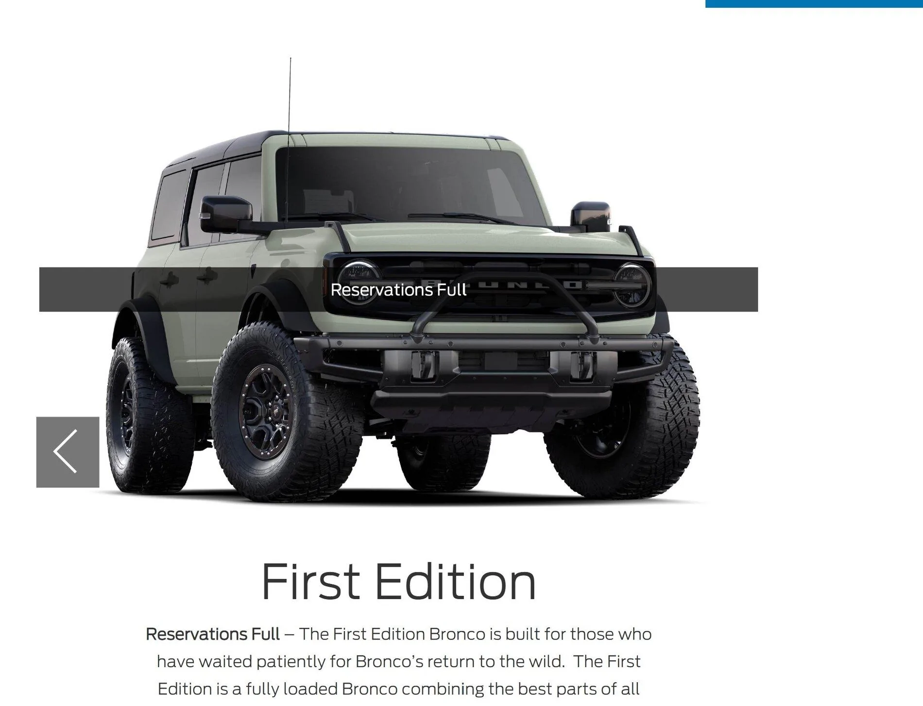 Ford Bronco Epic fail on the reservations rezfull