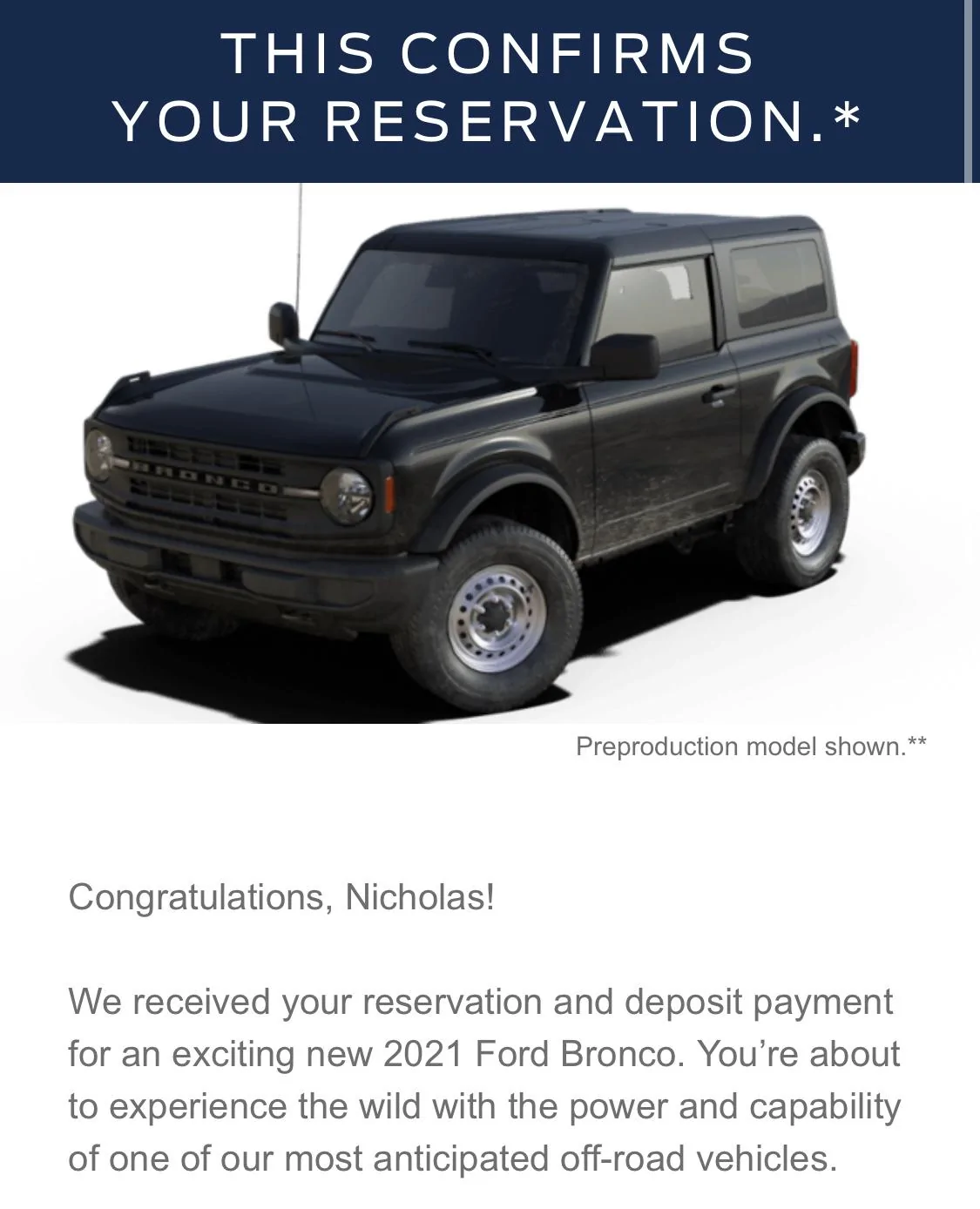 Ford Bronco Bronco Reservations Tracking List & Stats [Enter Yours!] C8D44560-593E-4F8B-A206-EFB31192D8BF