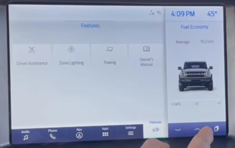 Ford Bronco So only 15.8 MPG? fuel