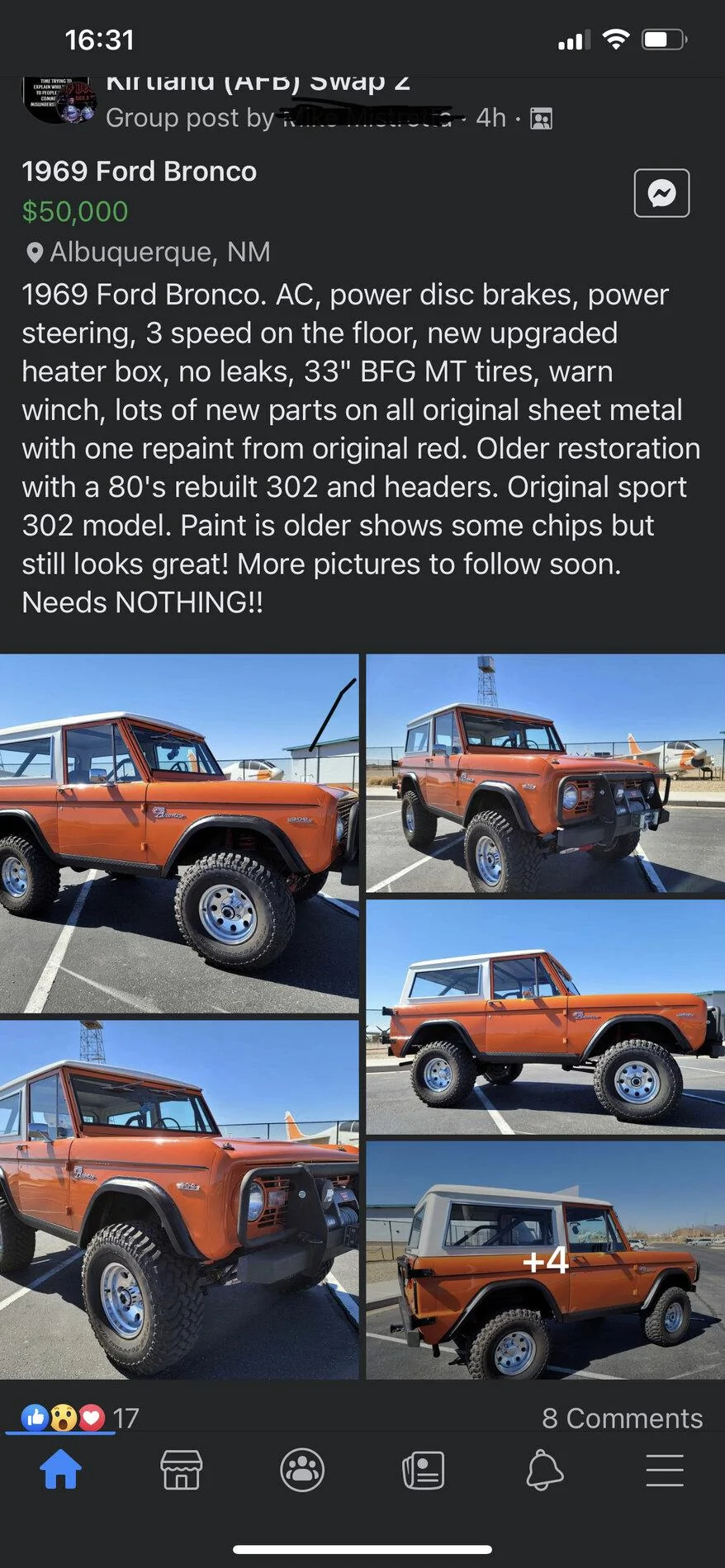 Ford Bronco And so it begins... 1E8D3395-3754-41F7-B616-E6EE6C5DC4D4