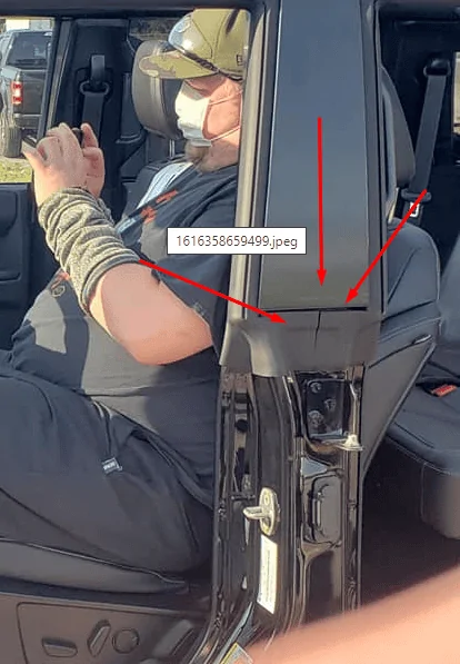 Ford Bronco Windshield visibility for tall folk? 1616468951127