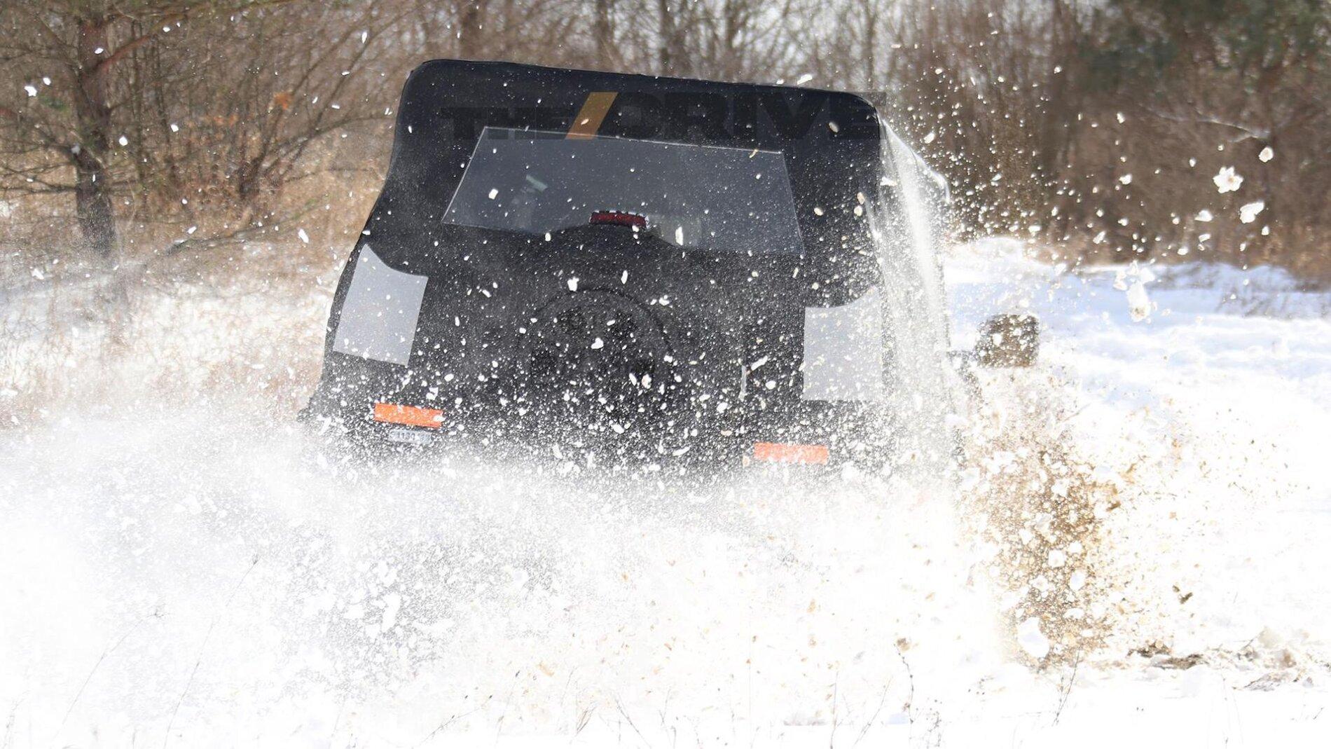 Ford Bronco How extreme are you? bronco in snow