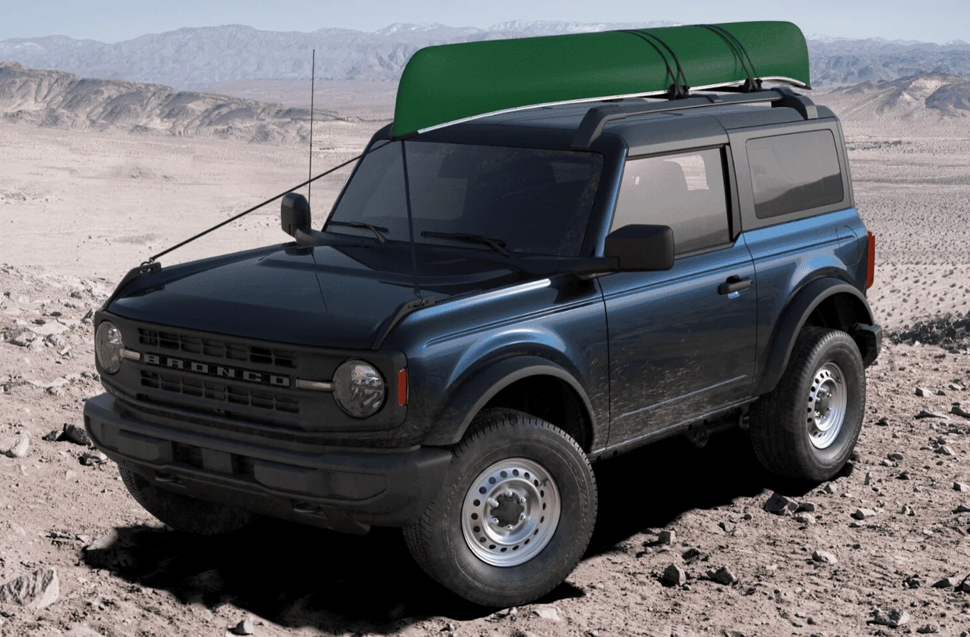 Ford Bronco Tire/Wheel/Top/Grill Swap? Canoe Front
