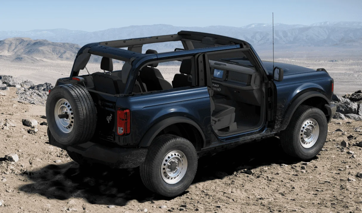 Ford Bronco Tire/Wheel/Top/Grill Swap? Bronco No Doors Roof