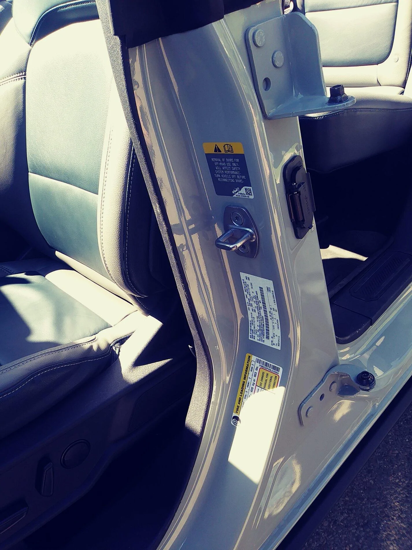Ford Bronco Big & Tall ( 6’4" / 350 lb) review and pics of Bronco First Edition 4-Door 20210329_130311_Film1