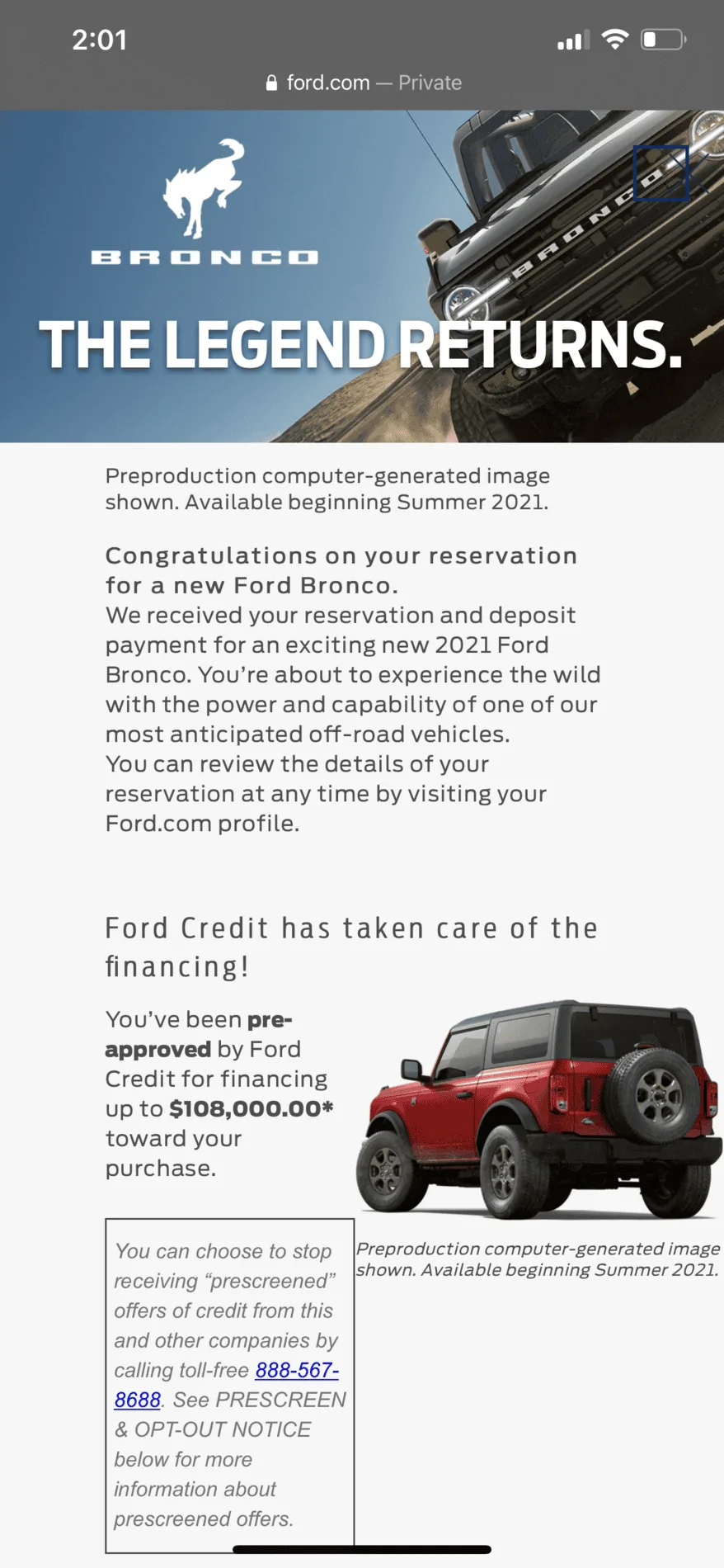 Ford Bronco OFFICIALLY UNDERWAY: Phase 1 Mass Production of the 2021 Bronco! [Updated With Units Produced Daily] 1617390458439