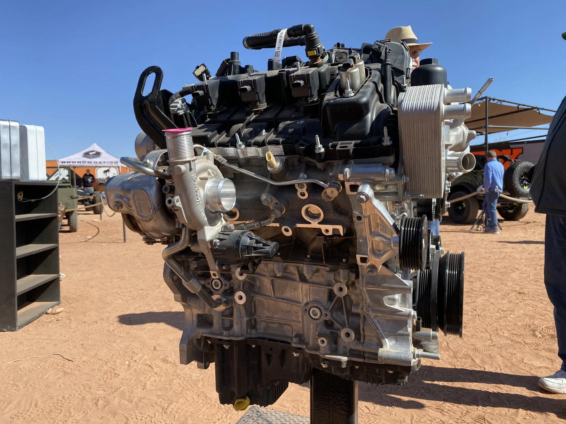 Ford Bronco Bronco 2.7L Engine Pictures From Moab IMG_7469