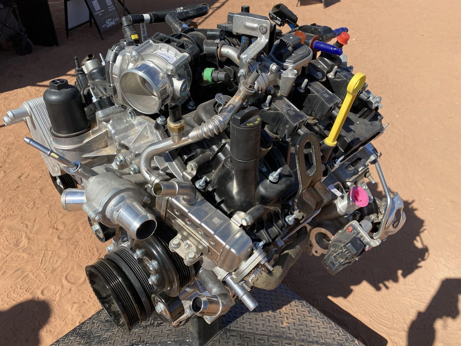 Ford Bronco Bronco 2.7L Engine Pictures From Moab IMG_7480