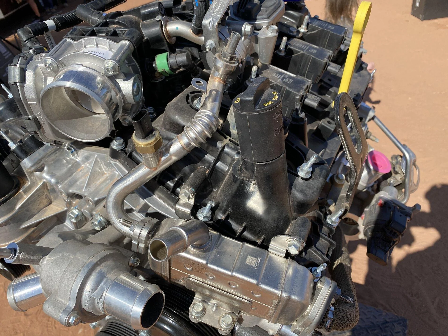 Ford Bronco Bronco 2.7L Engine Pictures From Moab IMG_7481