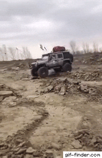 Ford Bronco TFL, Jeep 392 Rubicon jeep-crash-video-