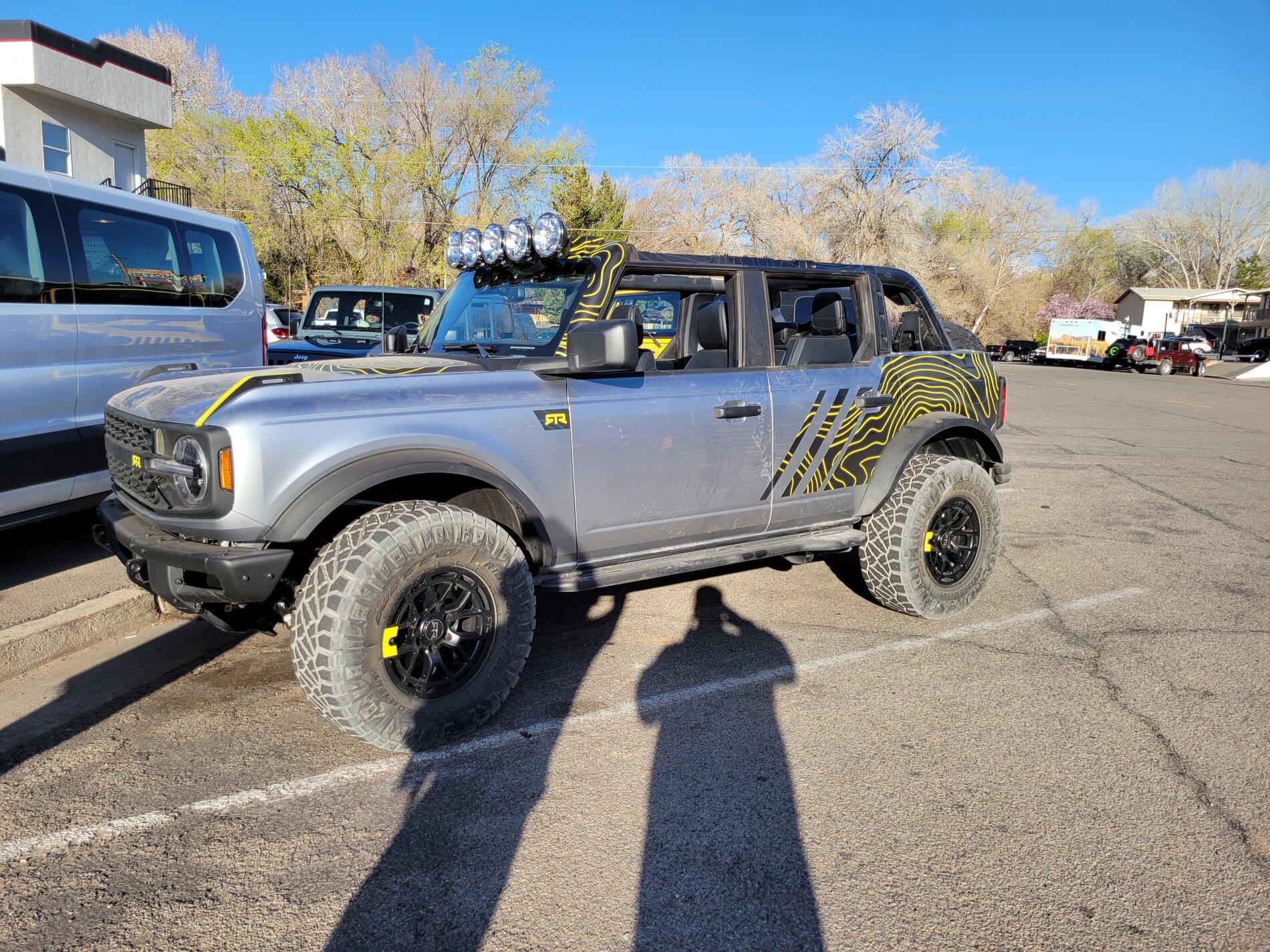 Ford Bronco Another ride along from Moab. 20210401_181648