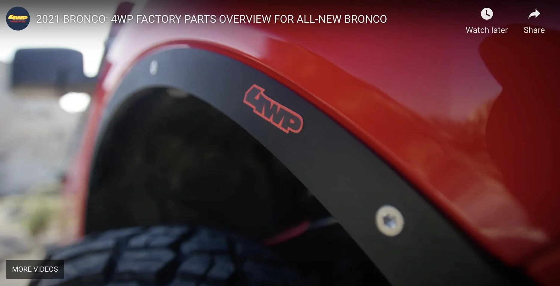Ford Bronco 2021 Broncos vs Hell's Revenge flar