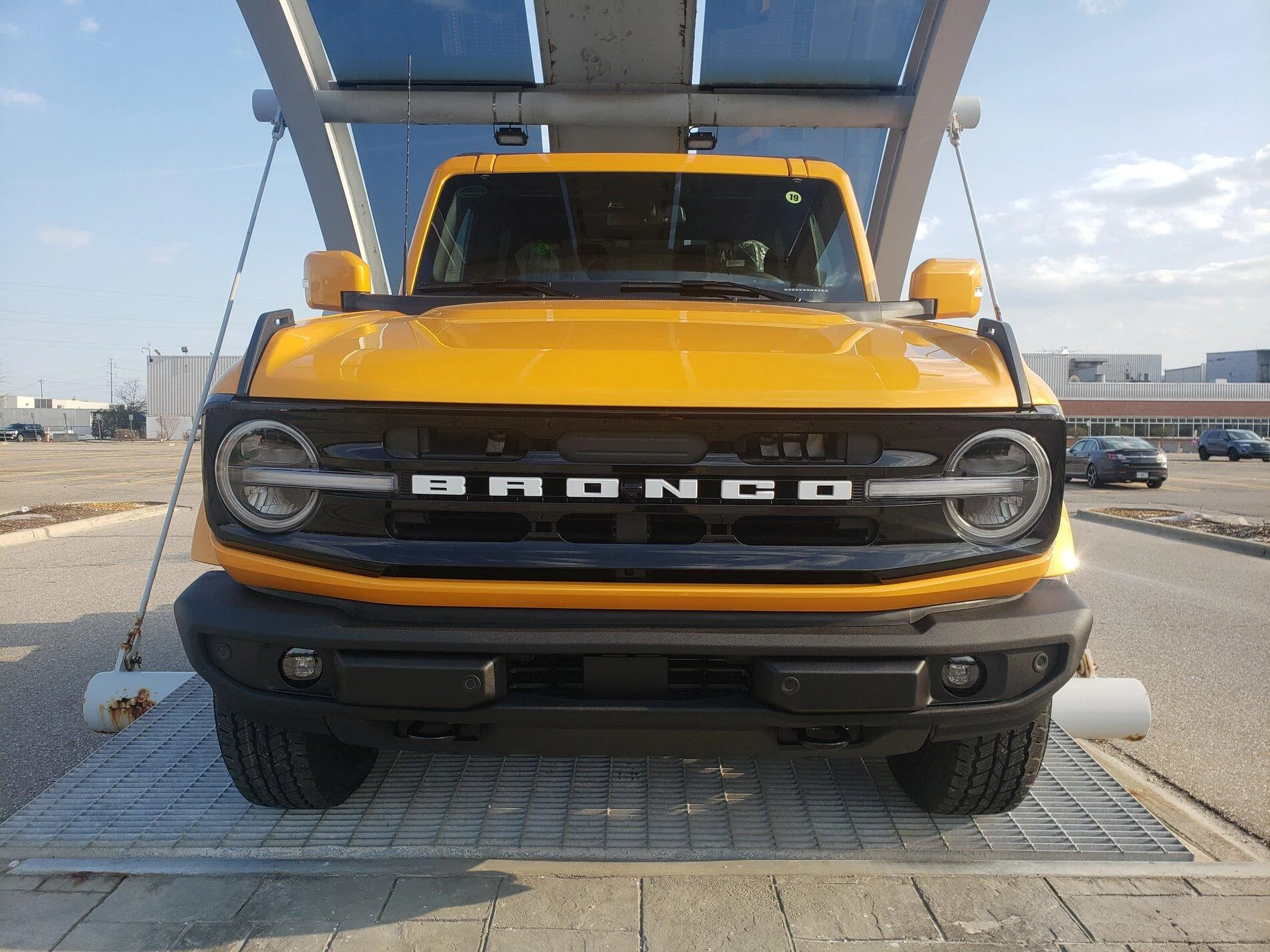 Ford Bronco Bronco now being displayed on the MAP showcase pedestal 20210407_180822