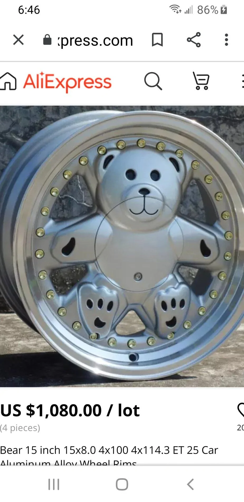 Ford Bronco Just ordered wheels! Am I nuts? Screenshot_20210407-184657_Chrom