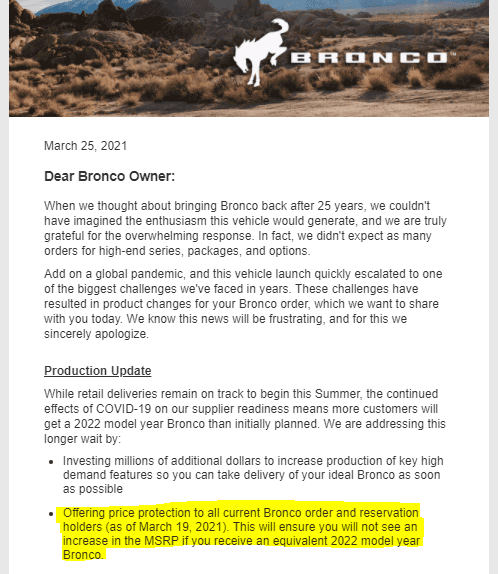Ford Bronco MY22 MSRP Pricing? 1617909373023