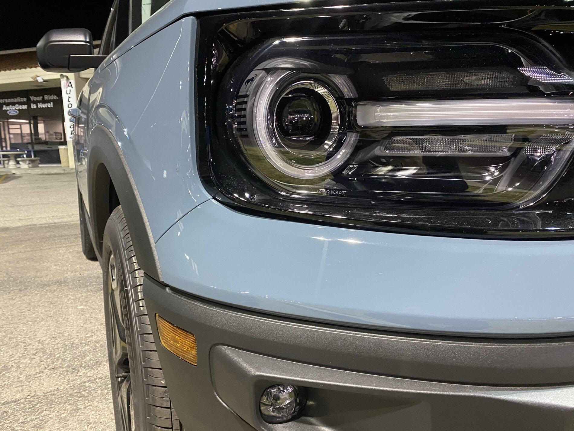 Ford Bronco Area 51 color shifting concerns 99374439-857A-4148-B2FB-8CAA1CB290C8