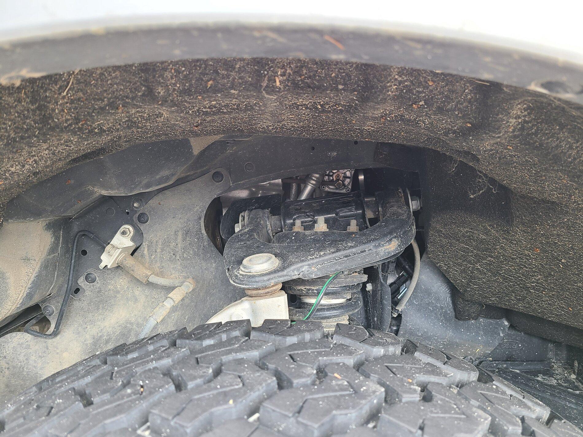 Ford Bronco Open Wheel Wells To Engine Compartment - Concern? 20210408_162815