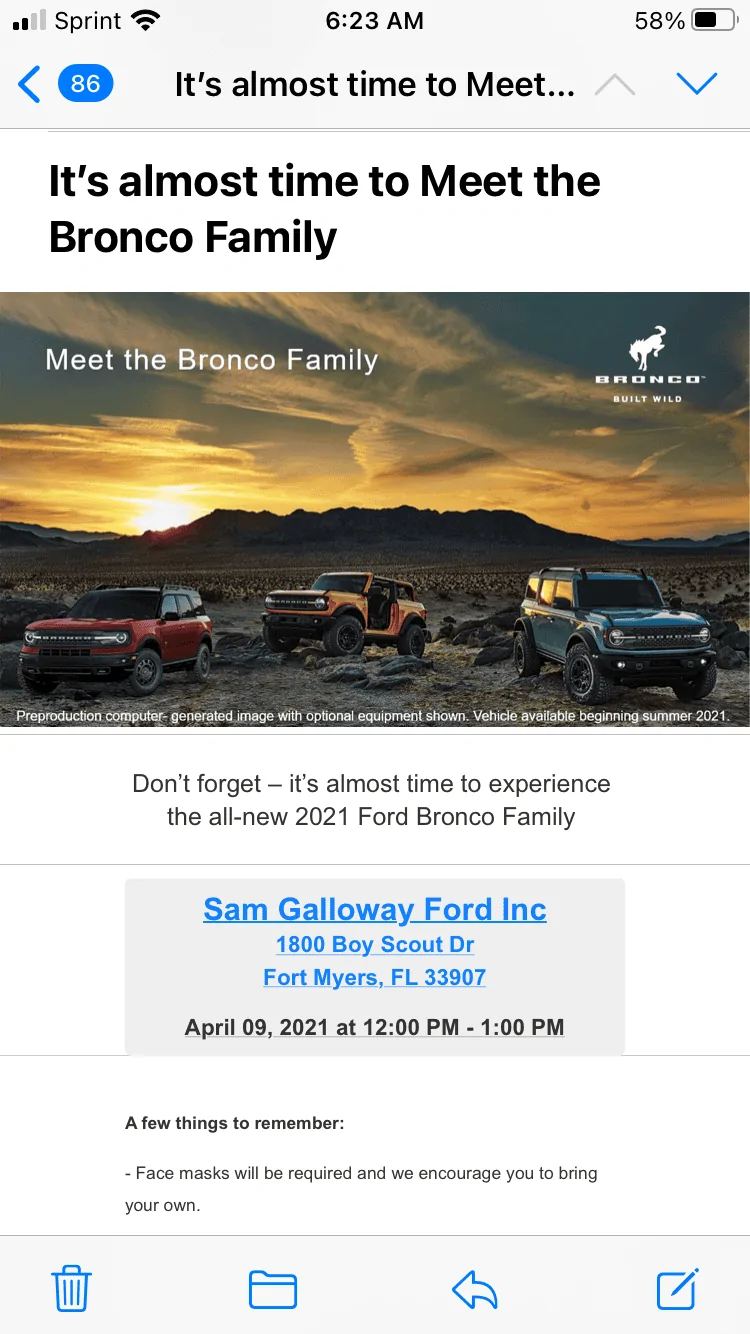 Ford Bronco Pics from Naples Florida event A1852748-2026-48E3-8589-83C54939BA59