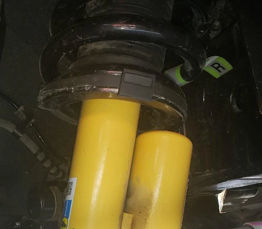 Ford Bronco Bilstein HOSS & Position Sensitive Dampers Part Numbers & Differences Pittguy 3 close coil spacing
