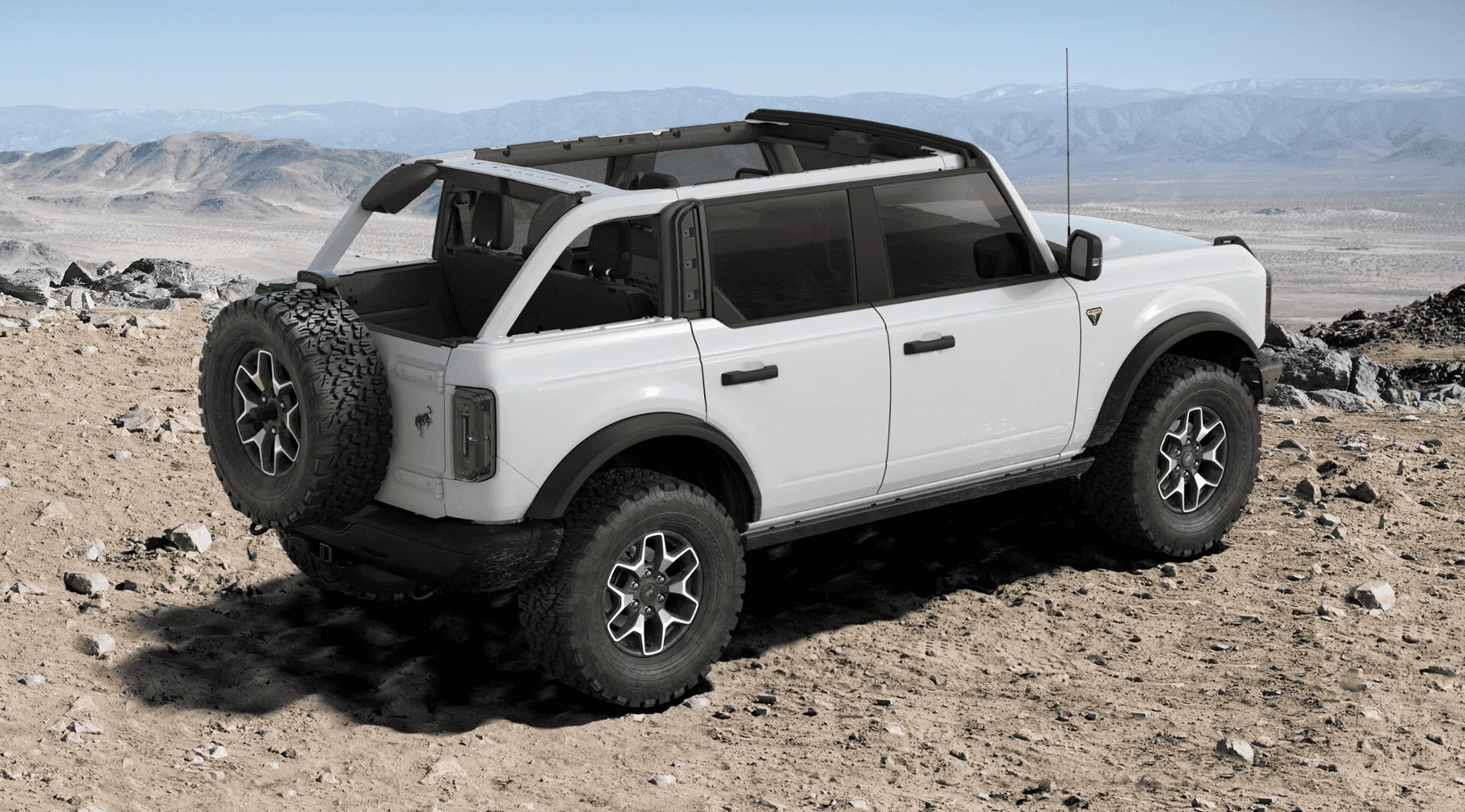 Ford Bronco What is your BL build? final white bad top 0430