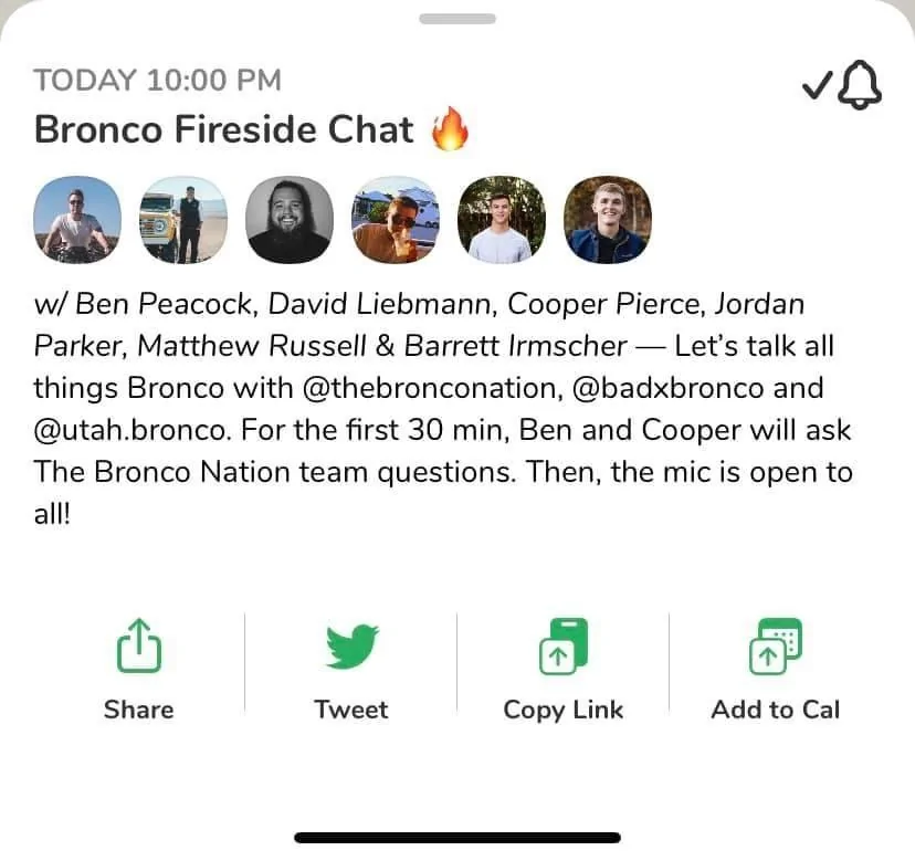 Ford Bronco Bronco Fireside Chat: Few interesting pieces of information. 68657231-9883-4495-BCB0-130F5066D188