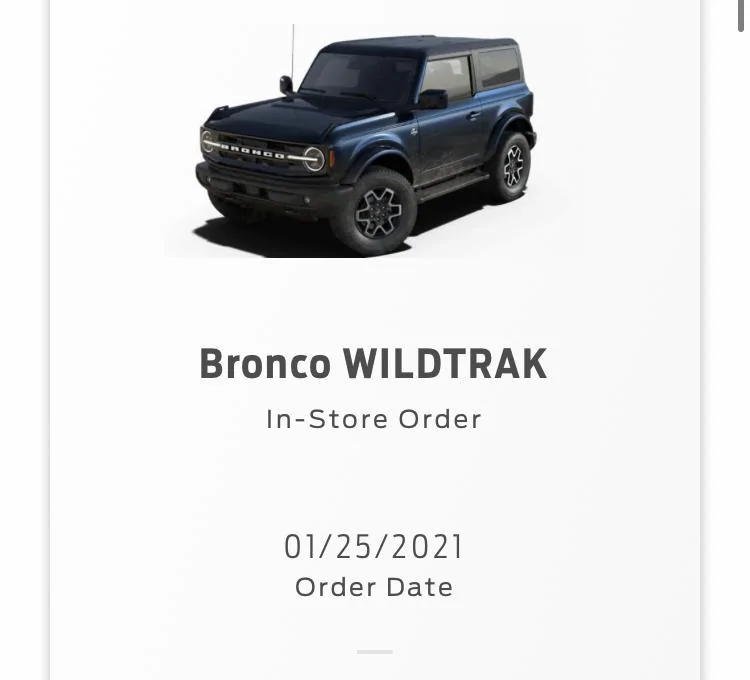 Ford Bronco Bronco Order Scheduling Starts Now! 82813581-CBFC-40B4-A0B7-0756DDA74506