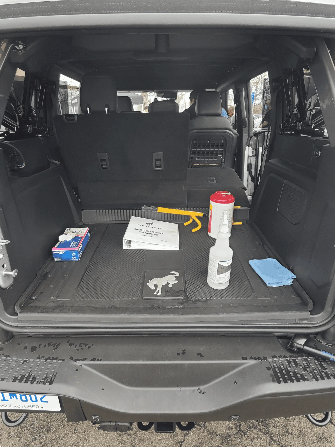Ford Bronco I took rear facing infant car seat photos so you don’t have to... (plus other impressions from Ricart Ford Columbus event) 1618328097164