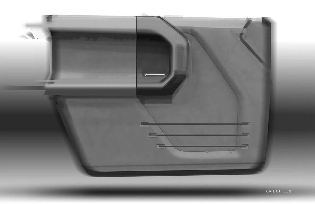 Ford Bronco Official 2021 Ford Bronco Info Thread: Specs, Wallpapers, Photos, Videos, Colors, Trims Ford-Bronco-Door-Sketch