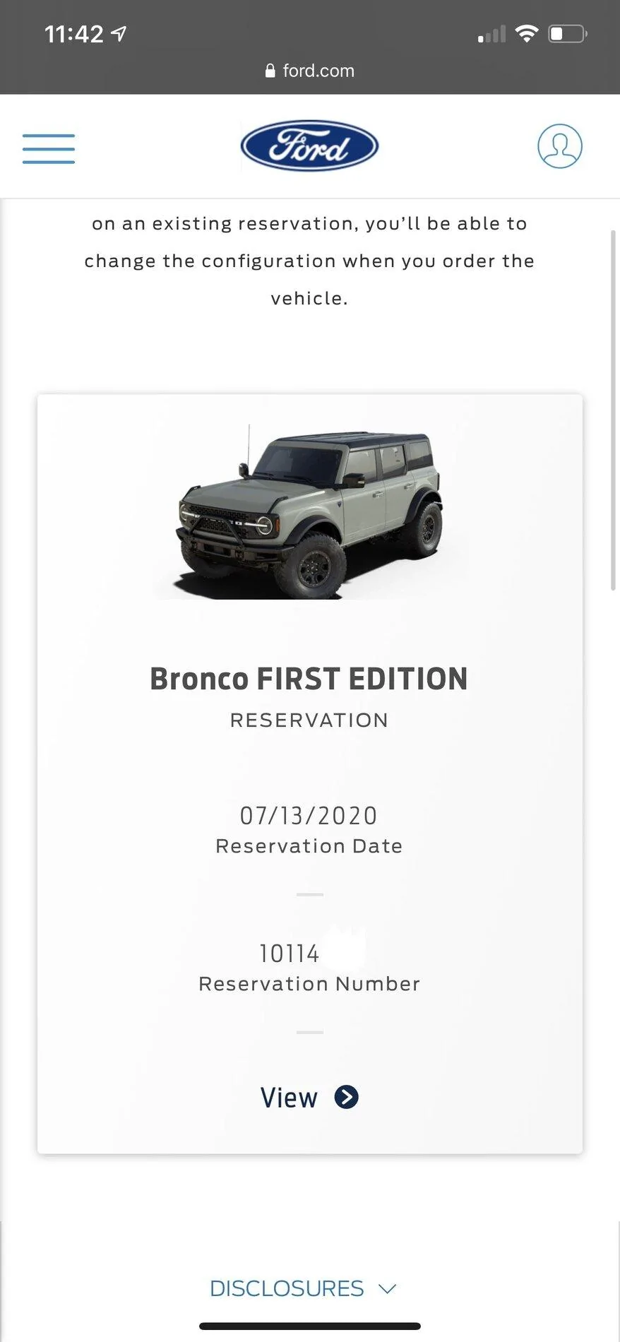 Ford Bronco Bronco Reservations Tracking List & Stats [Enter Yours!] B75CFFD3-97AA-4283-B704-AAC709A8881B