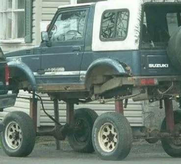 Ford Bronco Base Model Bronco Thread Squatch lift