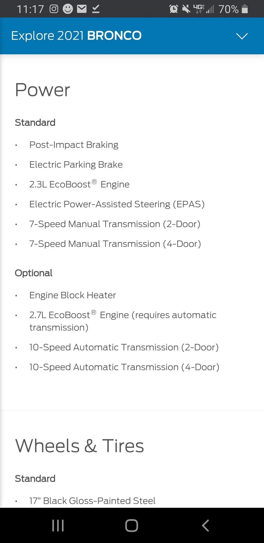 Ford Bronco No 7spd manual on four door? Screenshot_20200714-231759_Chrom