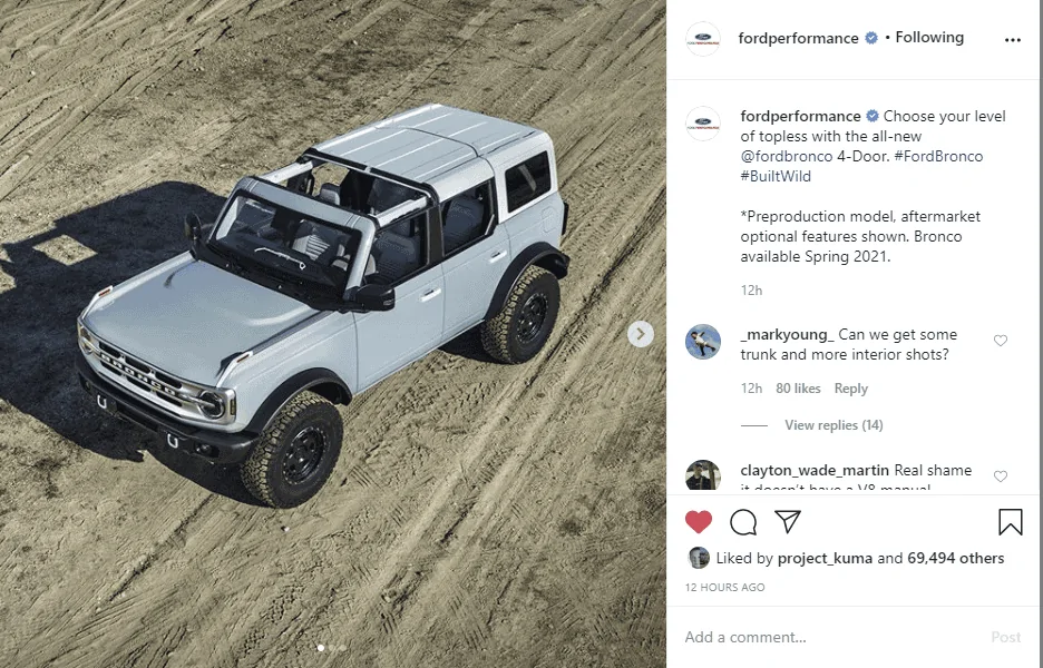 Ford Bronco The trims and what options are just plain confusing ford performance post