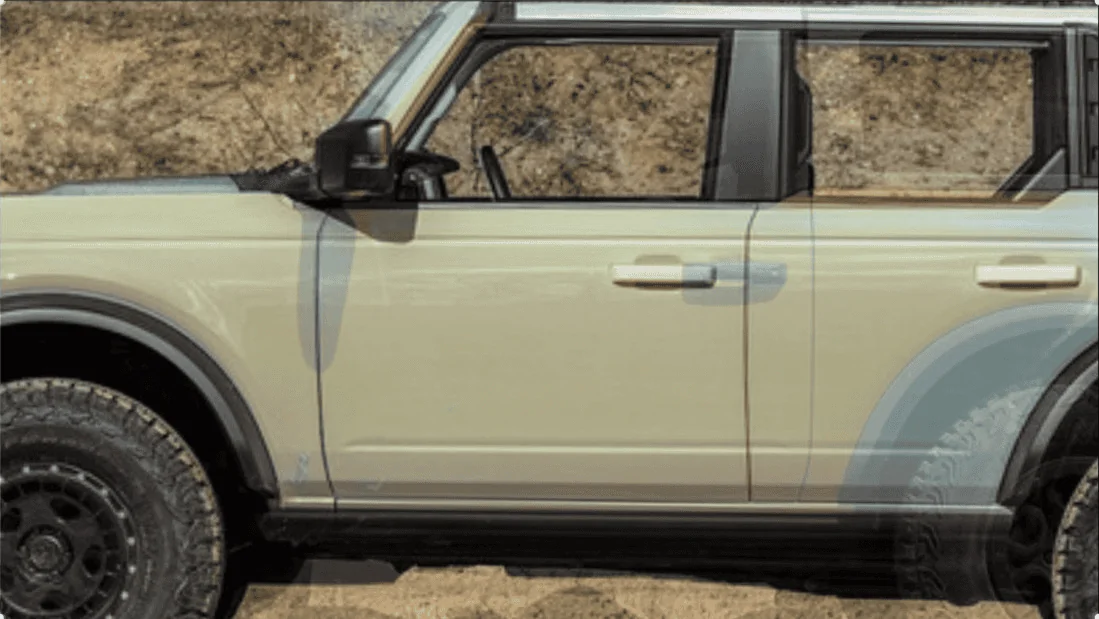 Ford Bronco Door Size: 2 door vs. 4 door 1594818916140